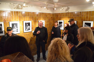 Foto: Thomas Härdelin. Vernissage 2012-09-20 Rolf Adlercreutz – Utställning – På turné med Thin Lizzy