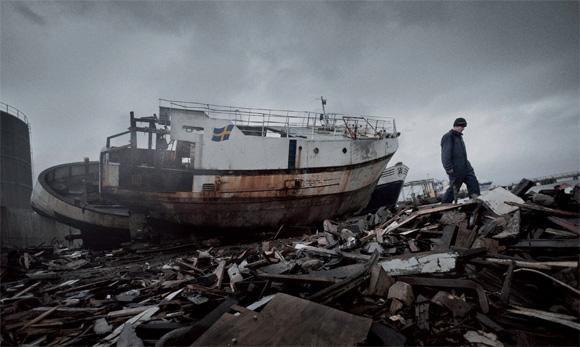 Utstllning Det ondliga havet. Foto: Tor Johnsson